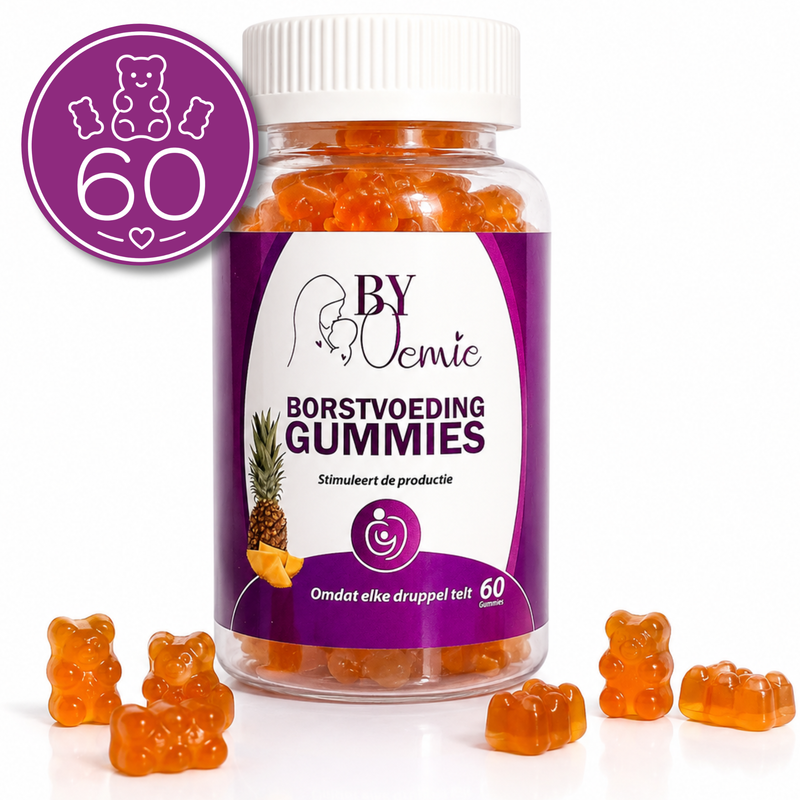 ByOemie® Borstvoeding Gummies - 60 Stuks