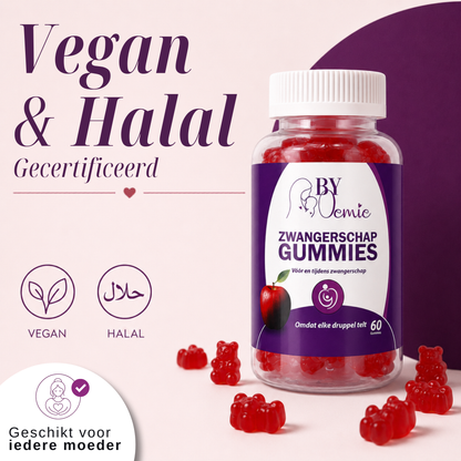 ByOemie® Zwangerschap Gummies – 60 Stuks