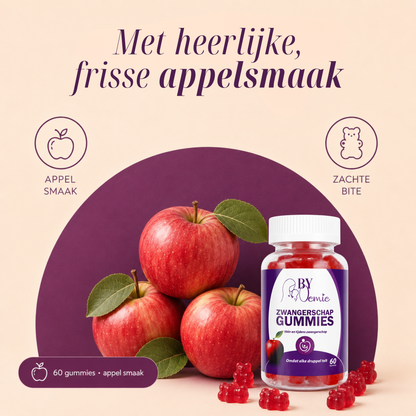 ByOemie® Zwangerschap Gummies – 60 Stuks